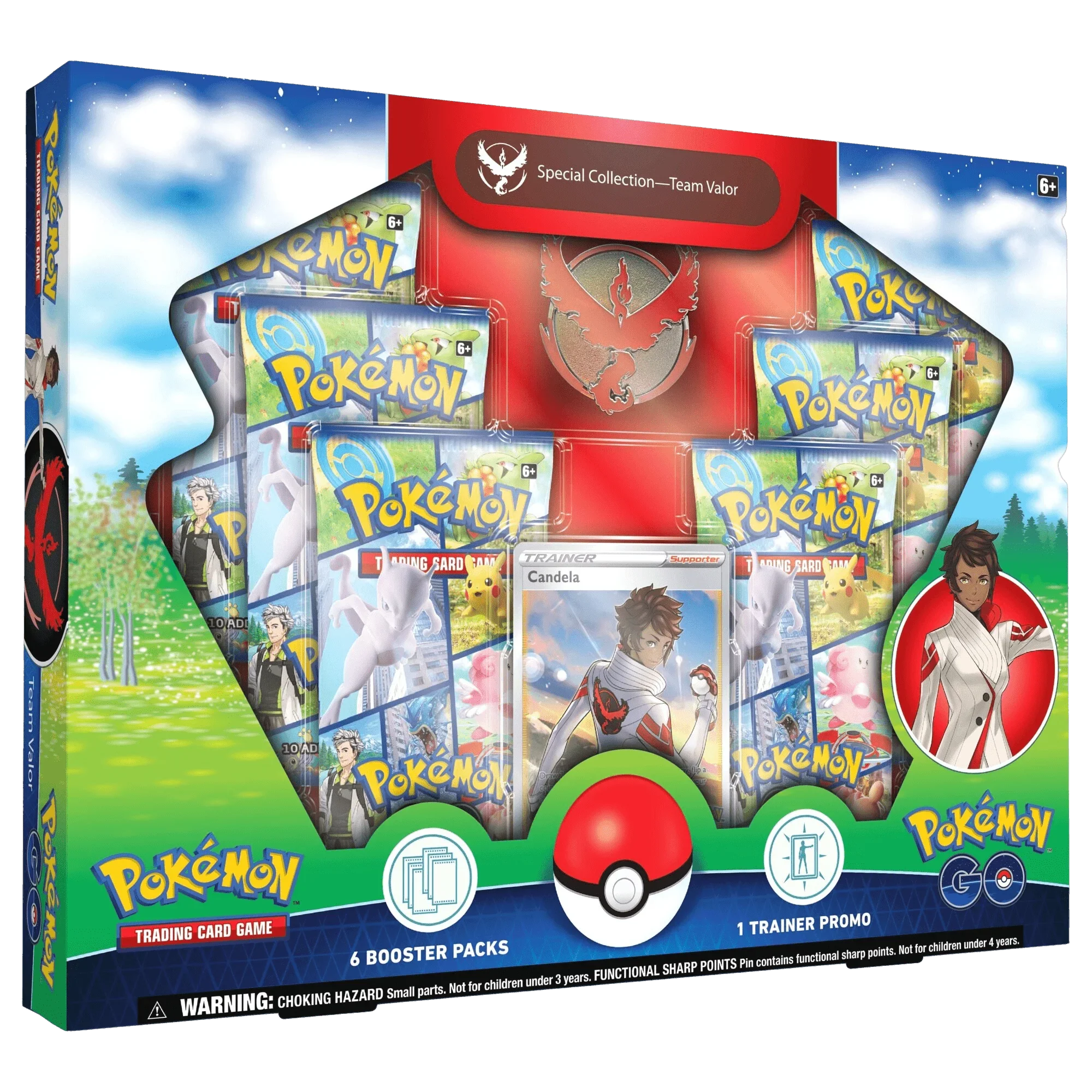 Pokemon TCG - Sword & Shield - Pokémon GO Special Collection Box - Team Valor