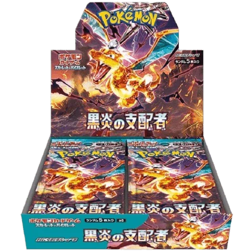 Pokemon TCG - Scarlet & Violet - Ruler of the Black Flame (SV3) - Booster Box (Japanese)