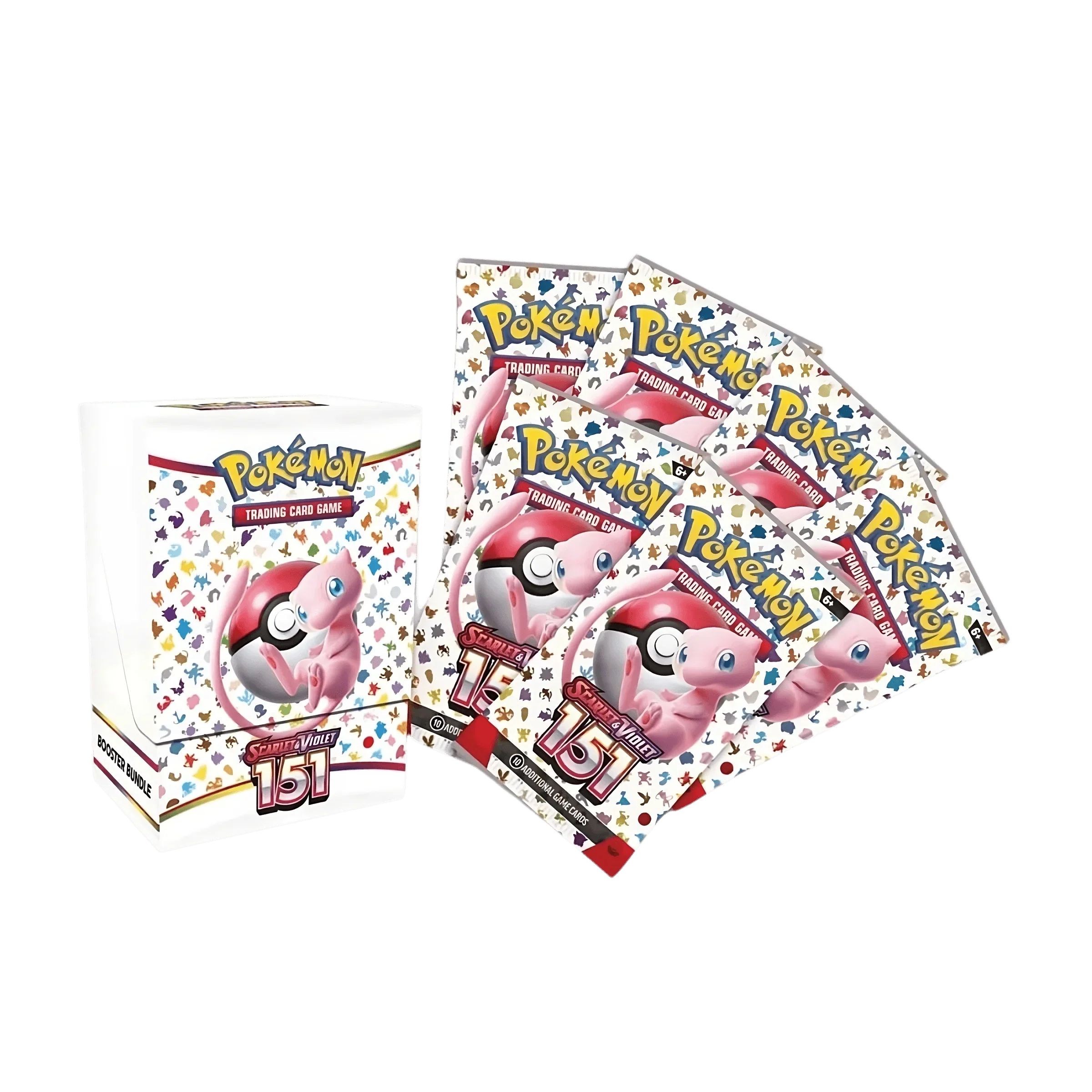 Pokemon TCG - Scarlet & Violet - 151 - Booster Bundle (6 Packs)