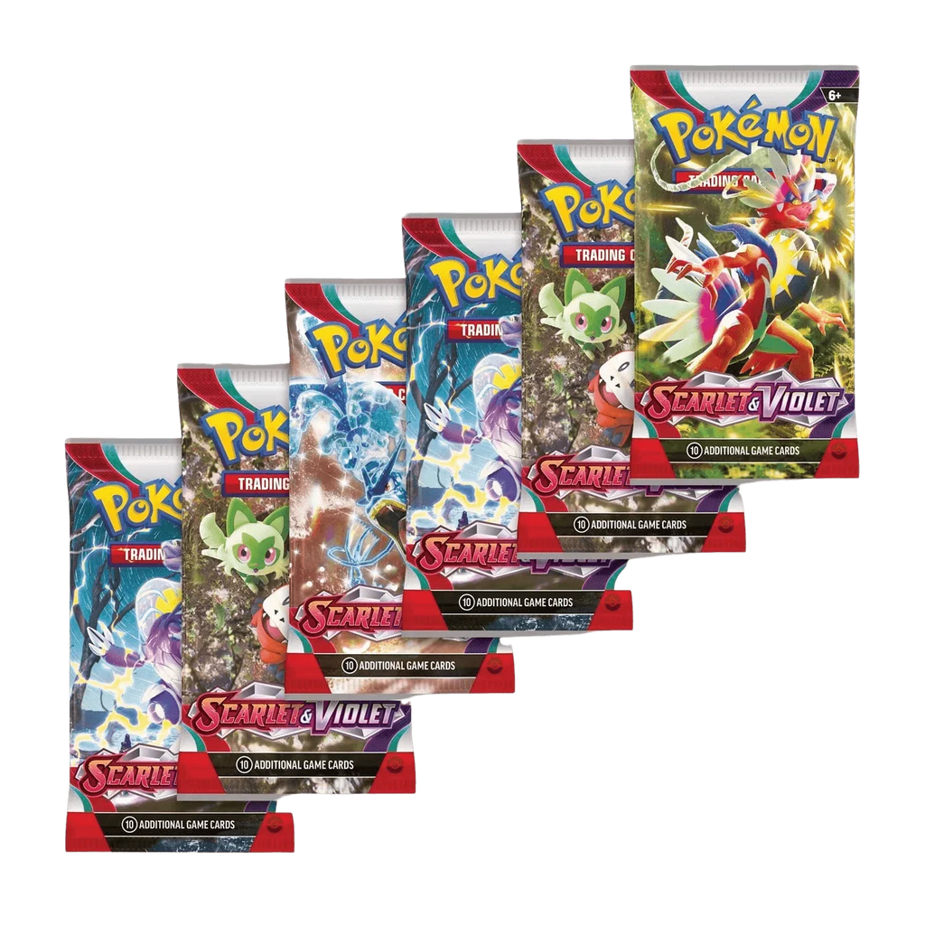 Pokemon TCG - Scarlet & Violet - Base Set - Booster Bundle (6 Packs)