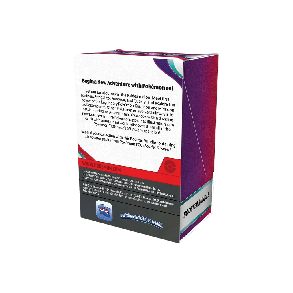 Pokemon TCG - Scarlet & Violet - Base Set - Booster Bundle (6 Packs)