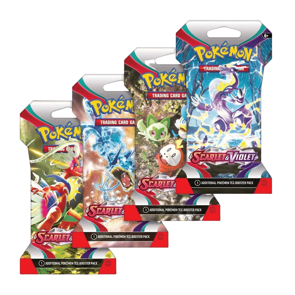 Pokemon TCG - Scarlet & Violet - Base Set - Sleeved Booster Pack