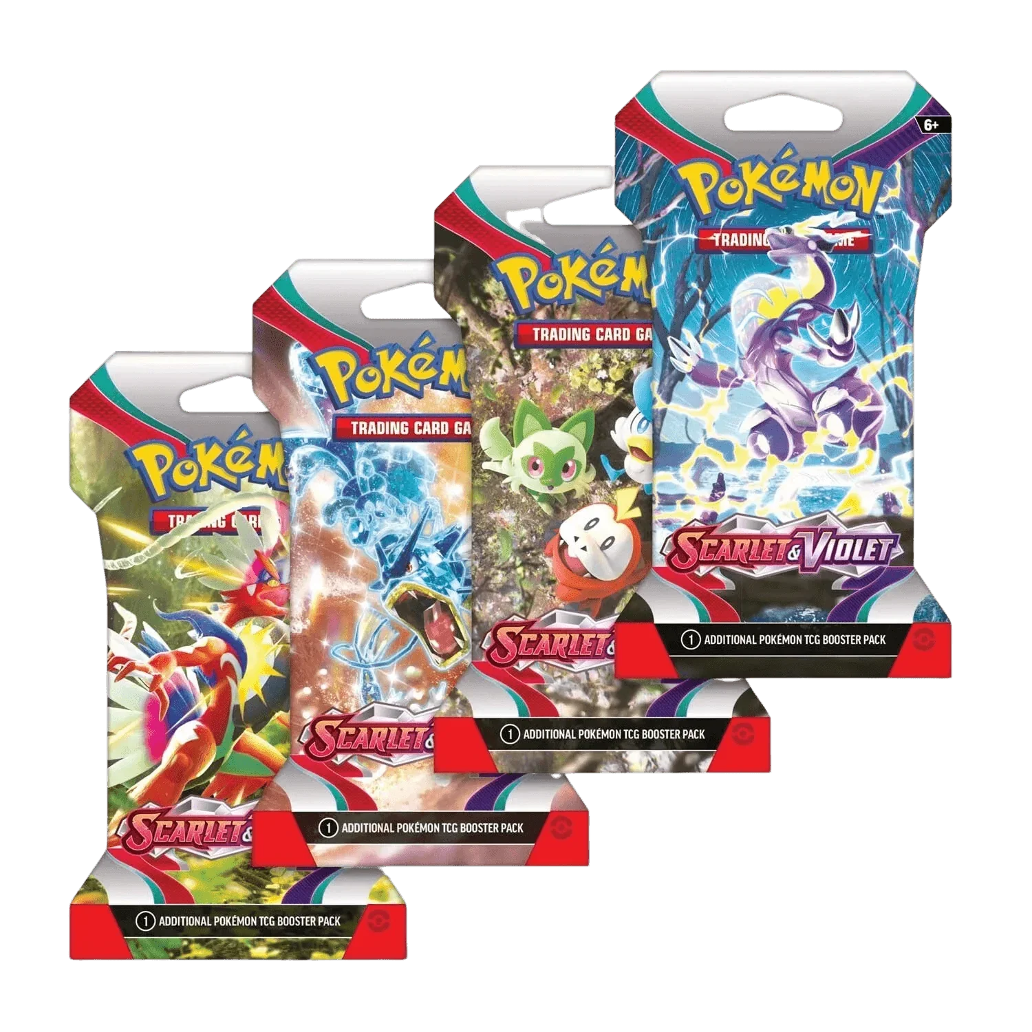 Pokemon TCG - Scarlet & Violet - Base Set - Sleeved Booster Pack