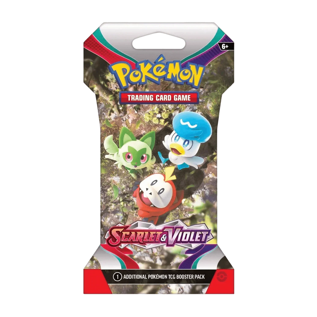 Pokemon TCG - Scarlet & Violet - Base Set - Sleeved Booster Pack