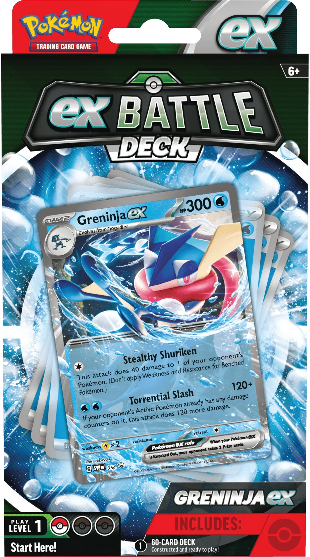 Pokemon TCG - Scarlet & Violet - Battle Deck- Greninja ex