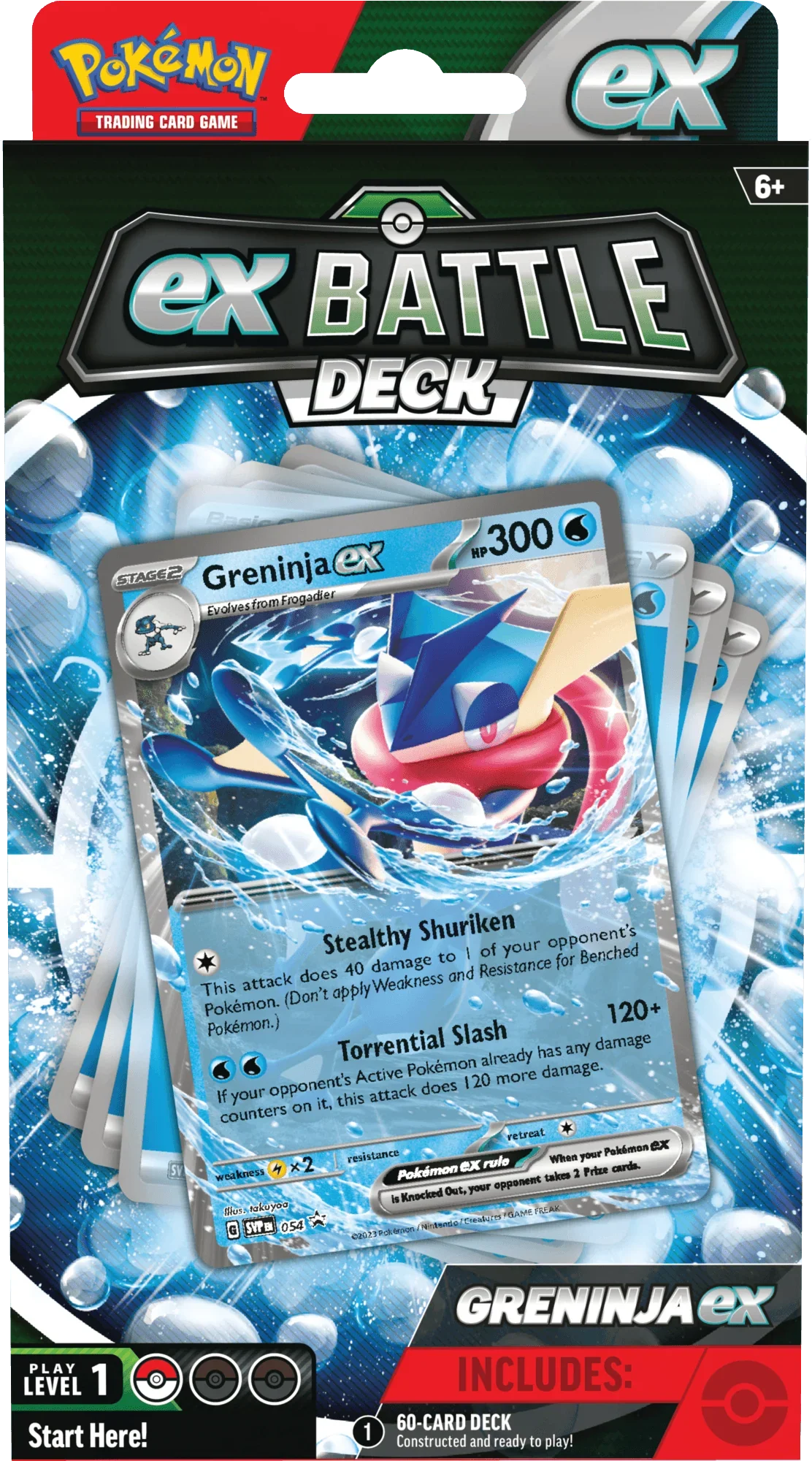 Pokemon TCG - Scarlet & Violet - Battle Deck- Greninja ex