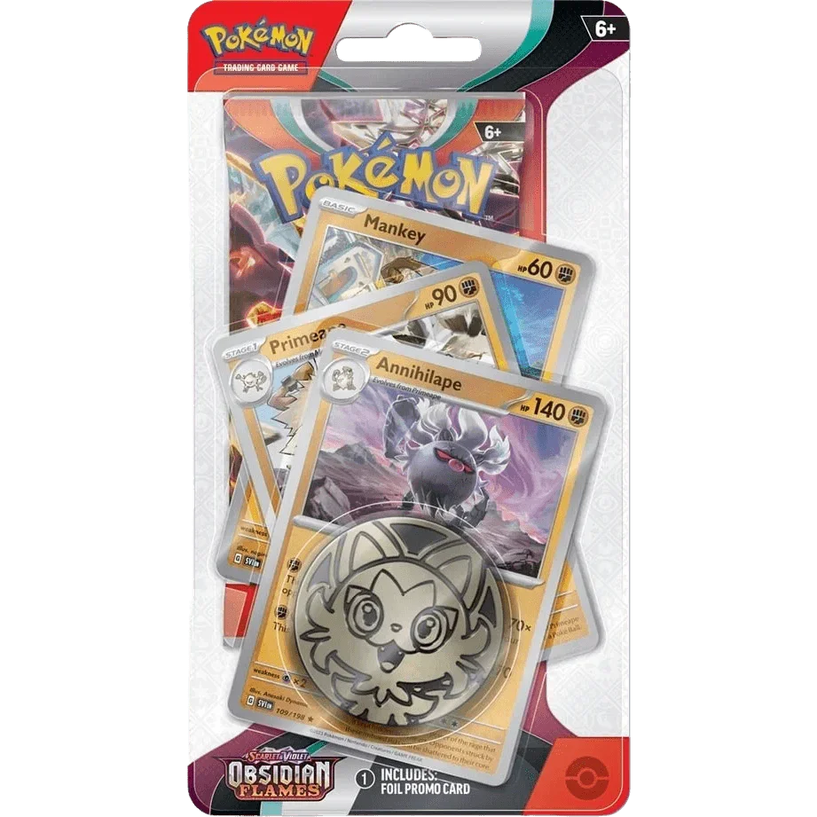 Pokemon TCG - Scarlet & Violet - Obsidian Flames - Premium Checklane Blister Packs