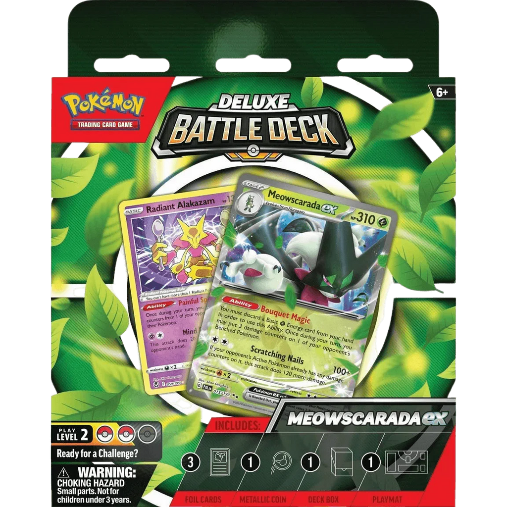 Pokemon TCG - Scarlet & Violet - Deluxe Battle Deck - Meowscarada ex