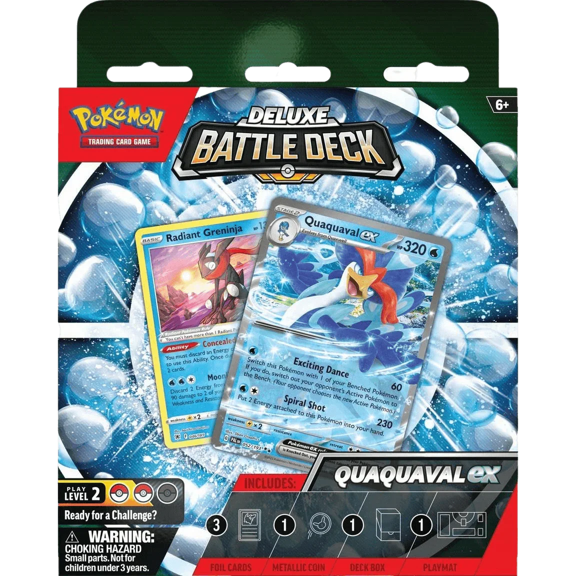 Pokemon TCG - Scarlet & Violet - Deluxe Battle Deck - Quaquaval ex