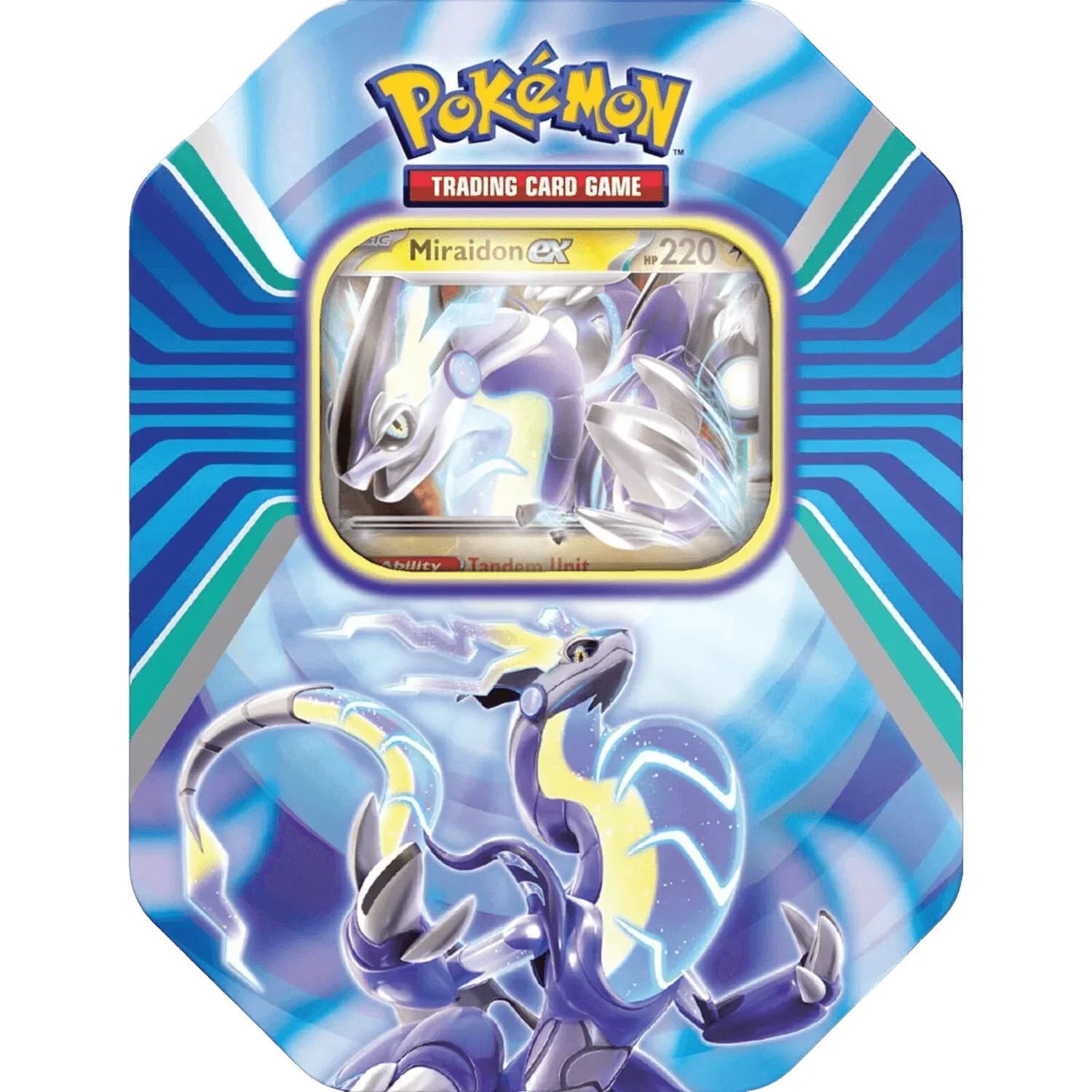 Pokemon TCG - Scarlet & Violet - Paldea Legends Tin - Miraidon ex