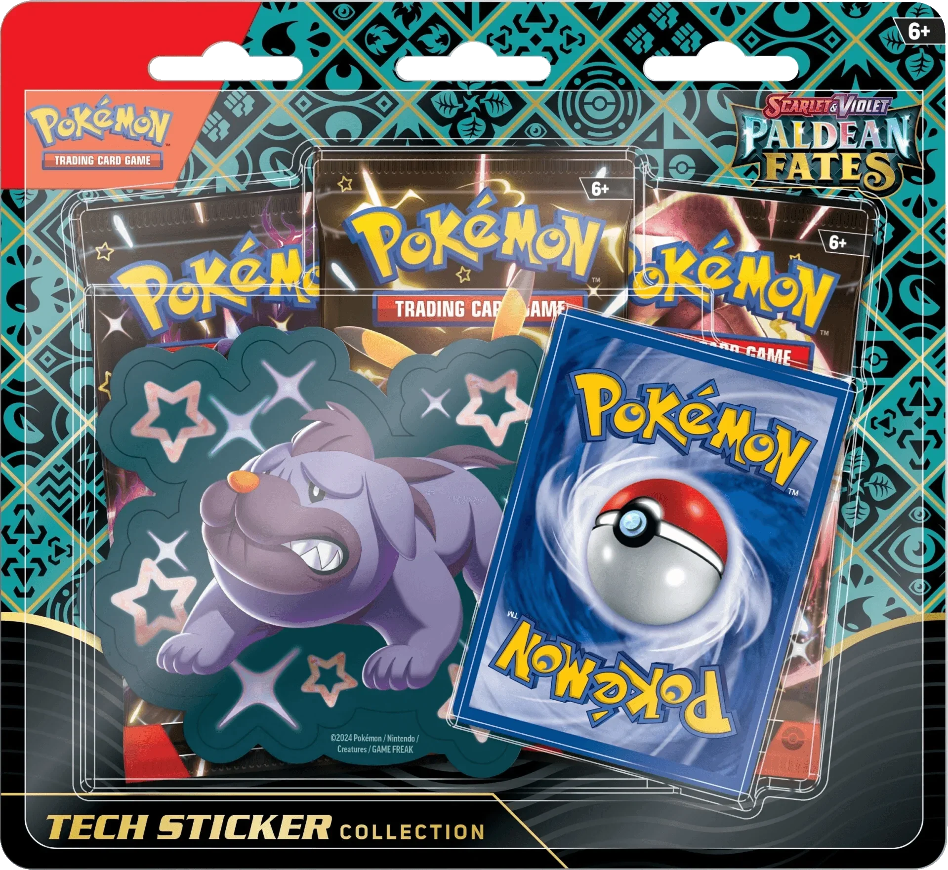 Pokemon TCG - Scarlet & Violet - Paldean Fates - Tech Sticker Collection