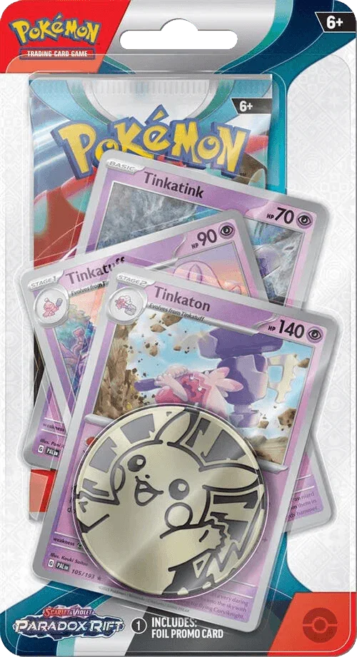 Pokemon TCG - Scarlet & Violet - Paradox Rift - Premium Checklane Blister Packs