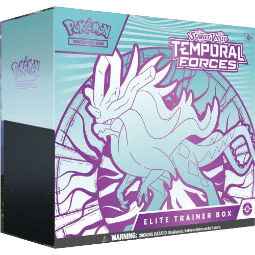 Pokemon TCG - Scarlet & Violet - Temporal Forces - Elite Trainer Box (Walking Wake)