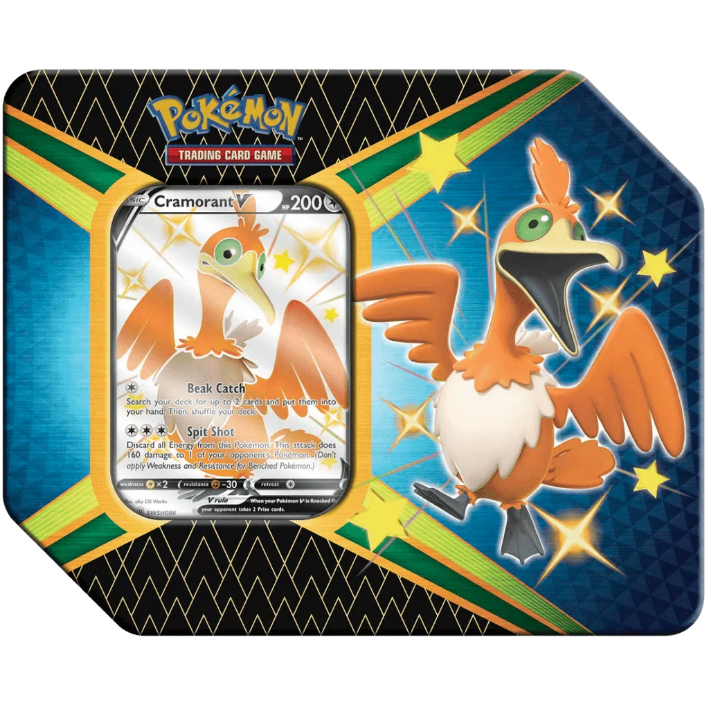 Pokemon TCG - Sword & Shield - Shining Fates - Tin - Cramorant V