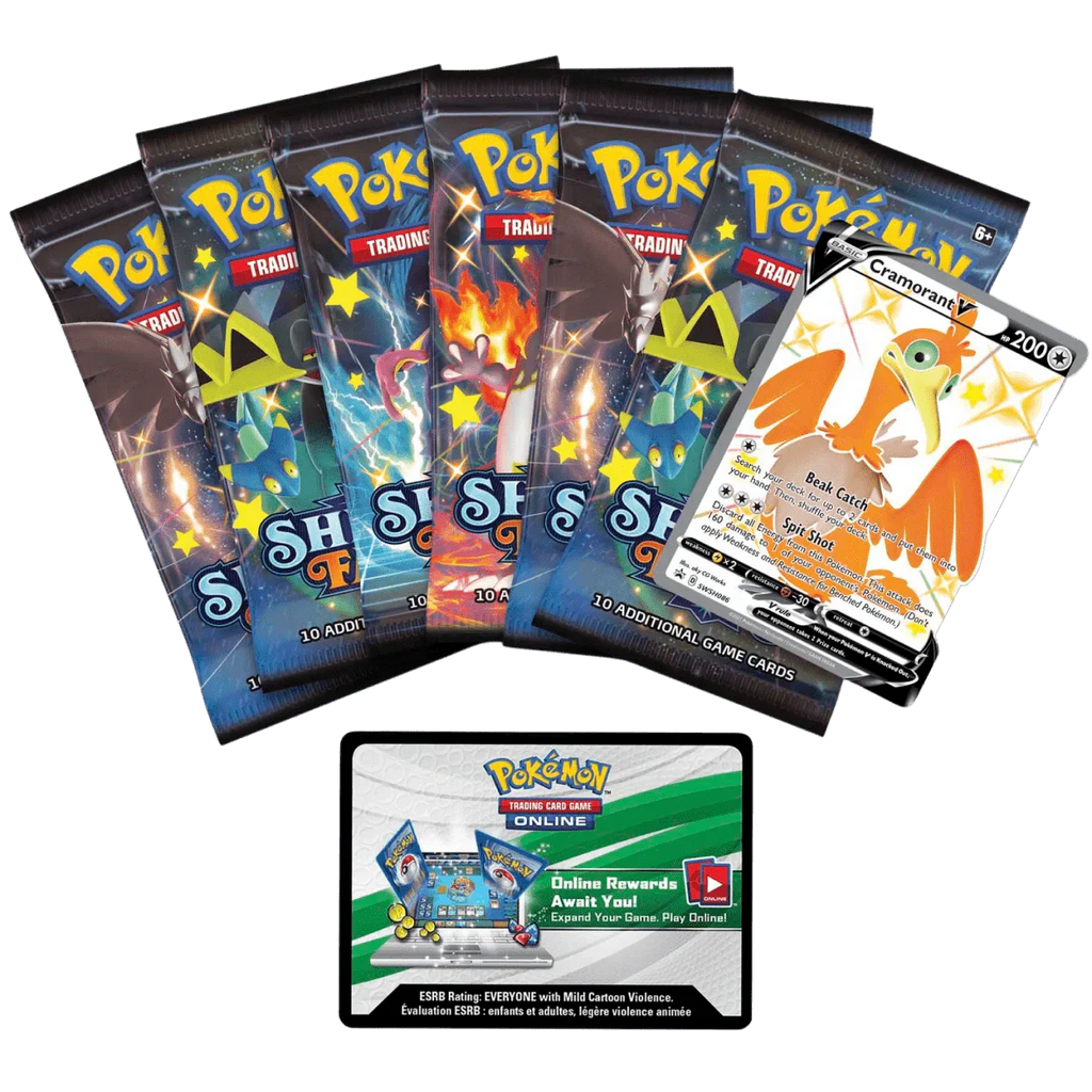 Pokemon TCG - Sword & Shield - Shining Fates - Tin - Cramorant V