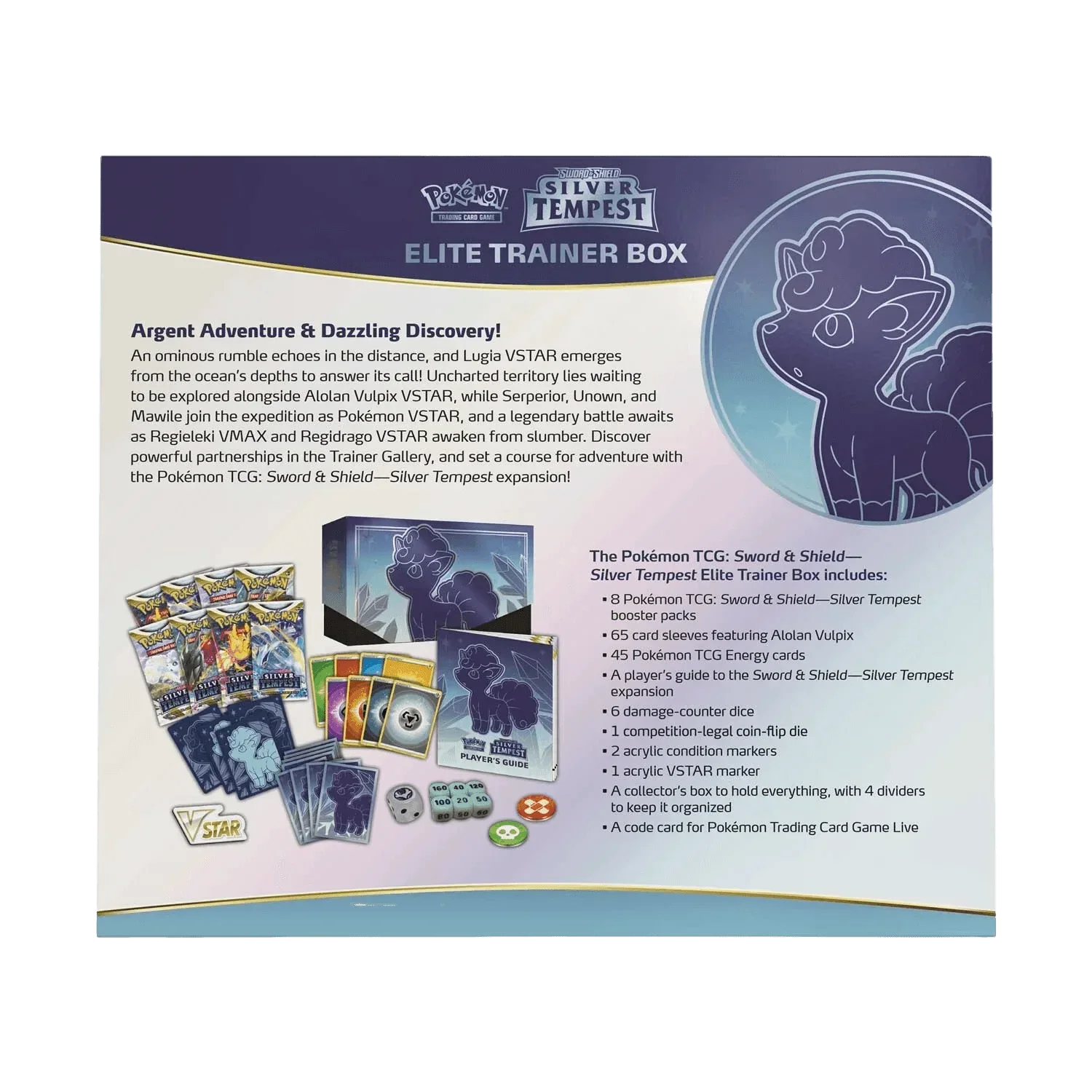 Pokemon TCG - Sword & Shield - Silver Tempest - Elite Trainer Box