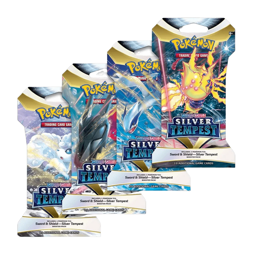 Pokemon TCG - Sword & Shield - Silver Tempest - Sleeved Booster Pack