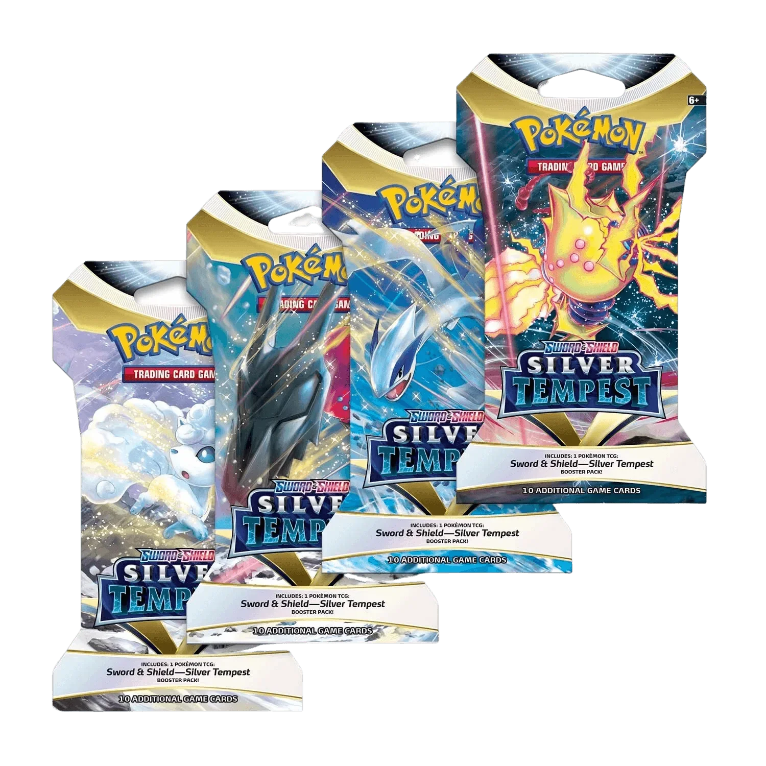Pokemon TCG - Sword & Shield - Silver Tempest - Sleeved Booster Pack