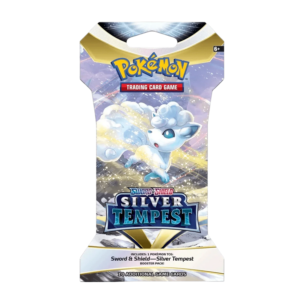 Pokemon TCG - Sword & Shield - Silver Tempest - Sleeved Booster Pack