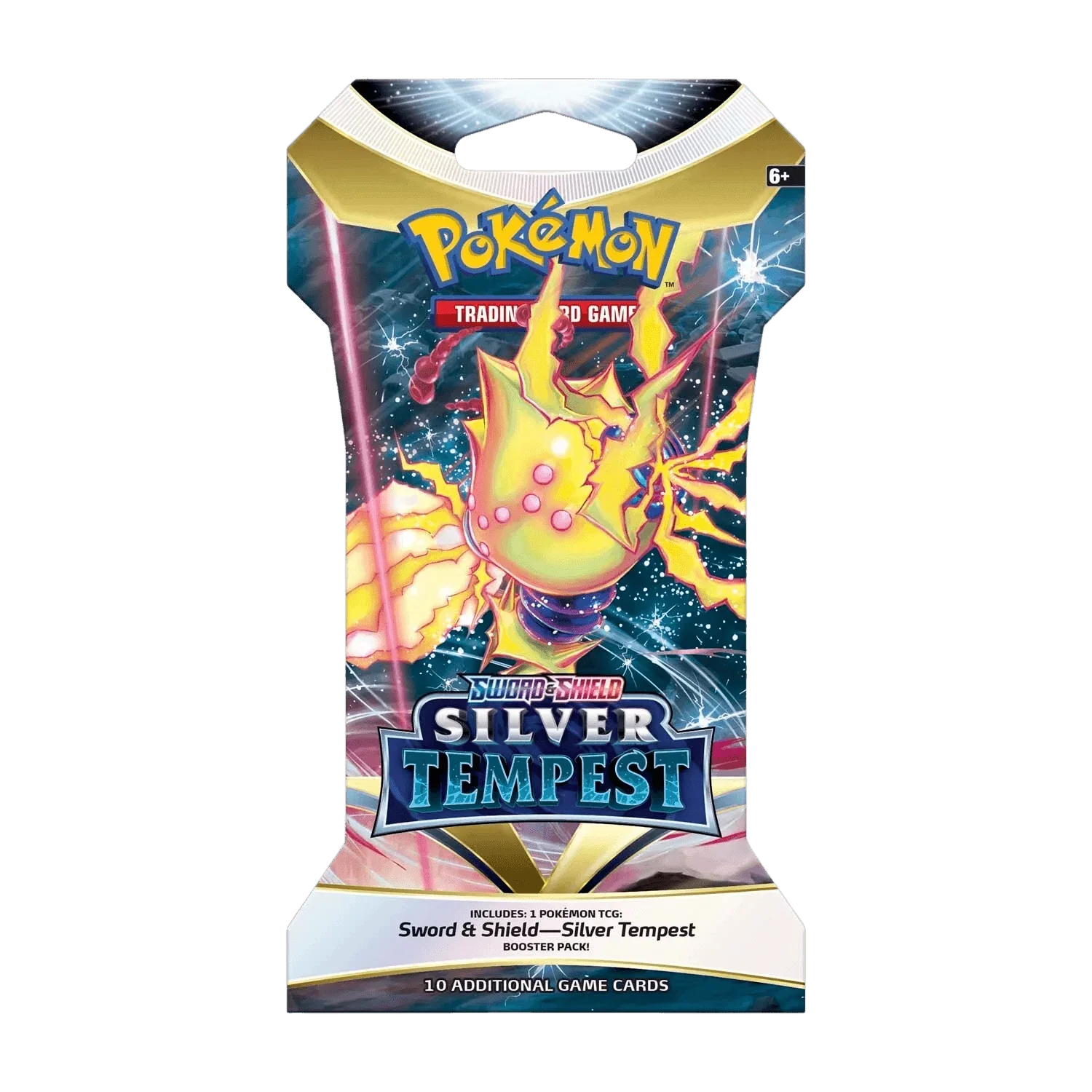 Pokemon TCG - Sword & Shield - Silver Tempest - Sleeved Booster Pack