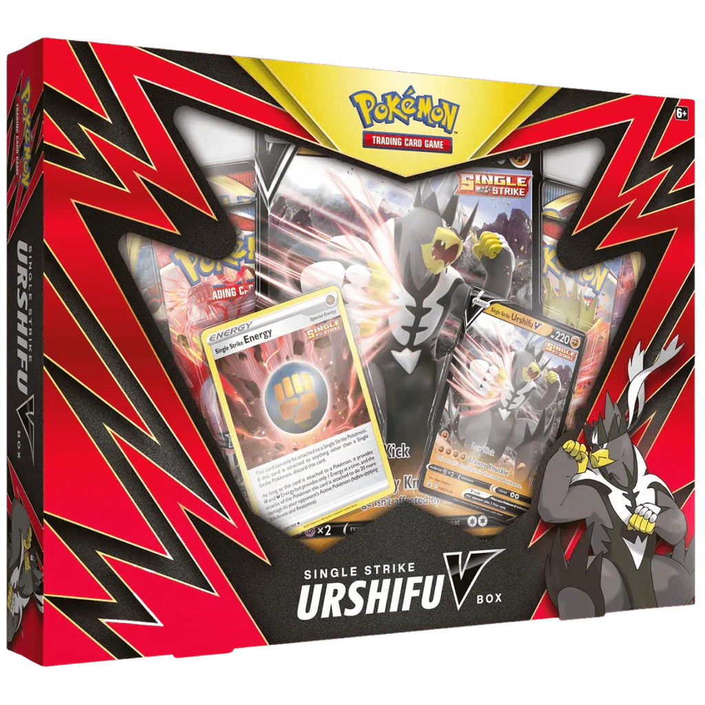 Pokemon TCG - Sword & Shield - Urshifu V Collection Box - Single Strike