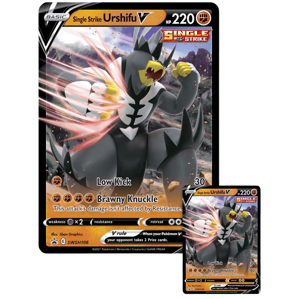 Pokemon TCG - Sword & Shield - Urshifu V Collection Box - Single Strike