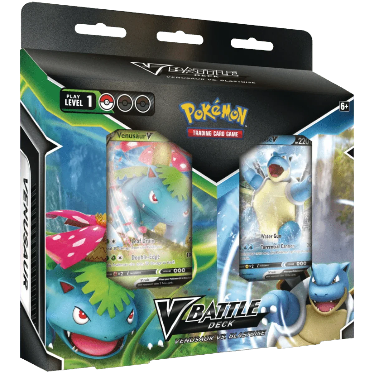 Pokemon TCG - Sword & Shield - Venusaur vs Blastoise V Battle Deck