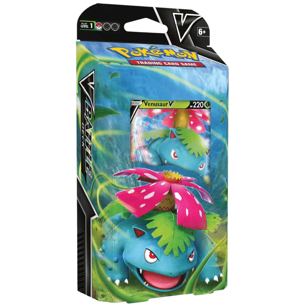 Pokemon TCG - Sword &amp; Shield - Venusaur vs Blastoise V Battle Deck