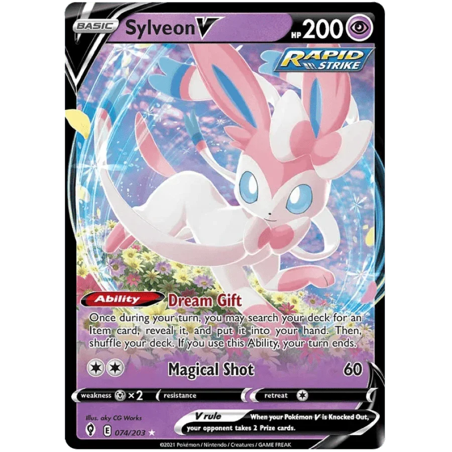 Pokemon TCG - Sword & Shield - V Heroes Tin - Sylveon V