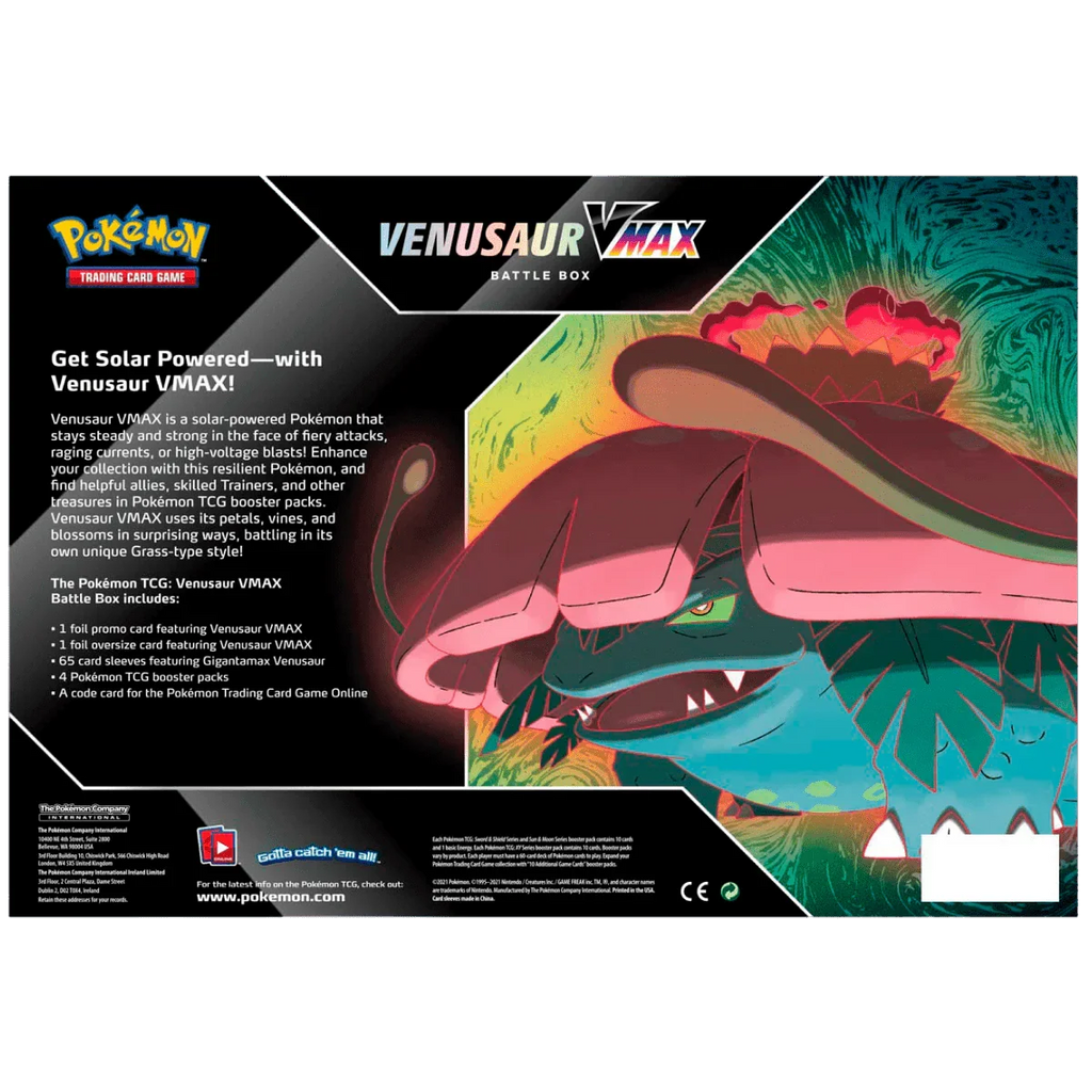 Pokemon TCG - Sword & Shield - Venusaur VMAX Battle Box