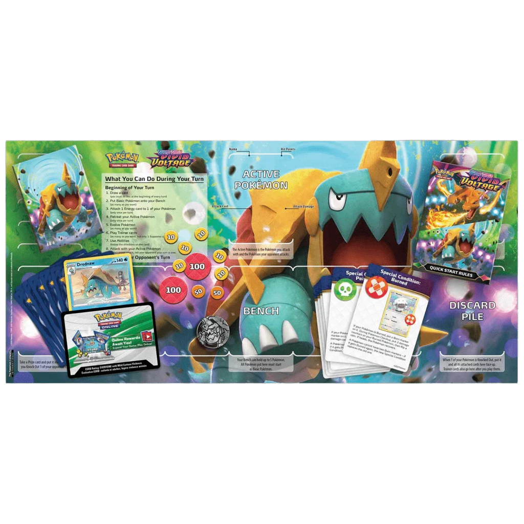 Pokemon TCG - Sword & Shield - Vivid Voltage - Drednaw Theme Deck