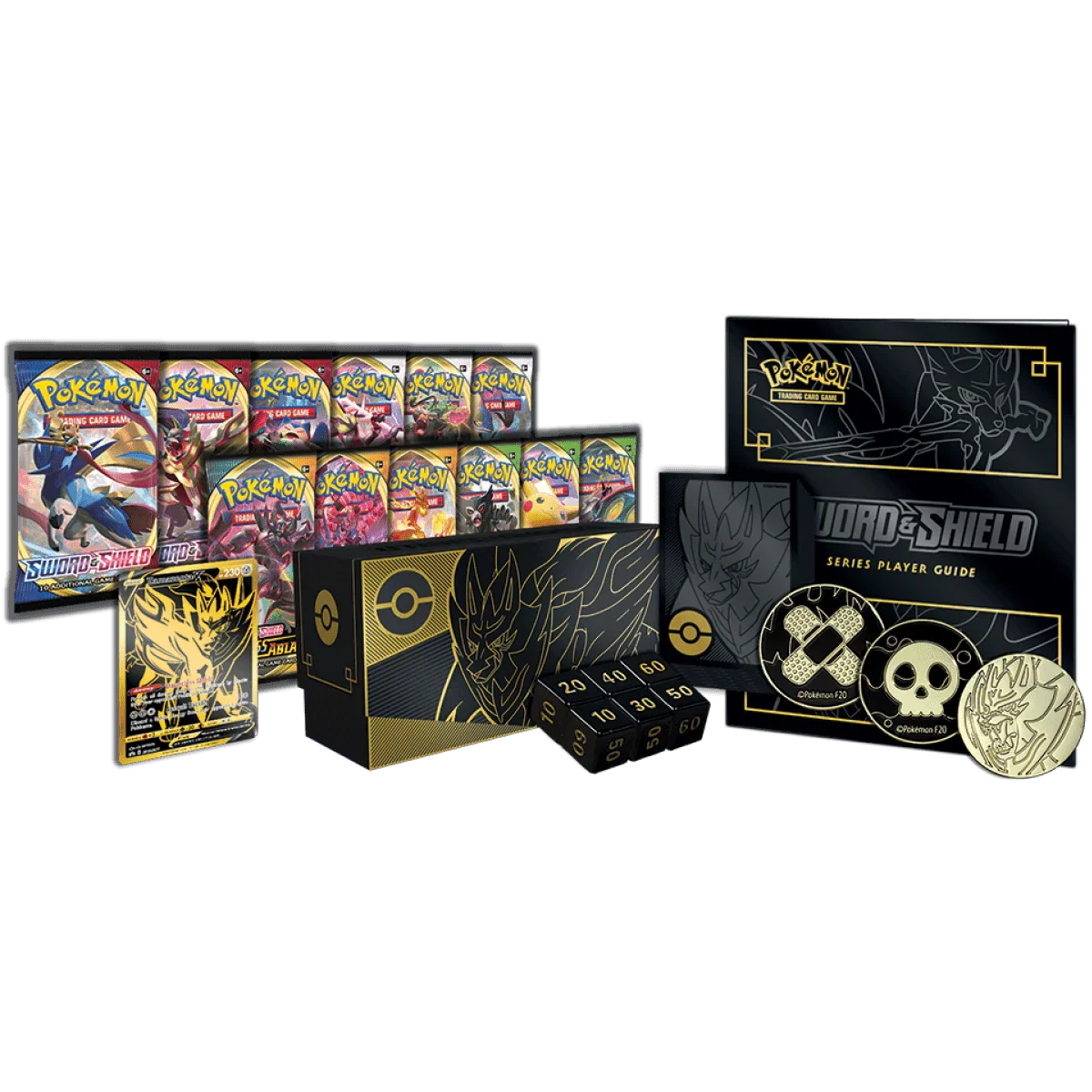 Pokemon TCG - Sword & Shield - Elite Trainer Box Plus (Zamazenta)