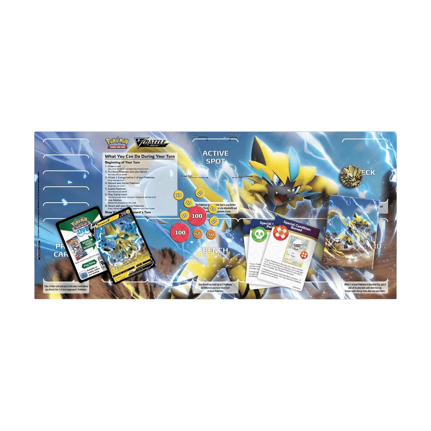 Pokemon TCG - Sword & Shield - Zeraora V Battle Deck