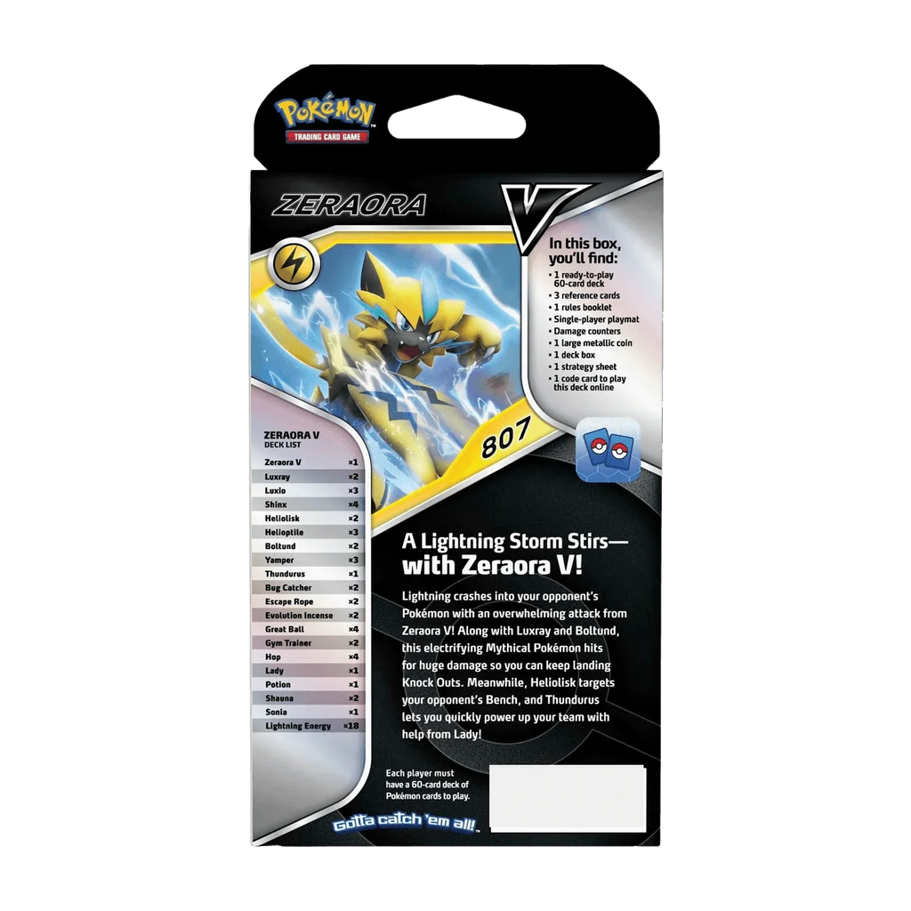 Pokemon TCG - Sword & Shield - Zeraora V Battle Deck