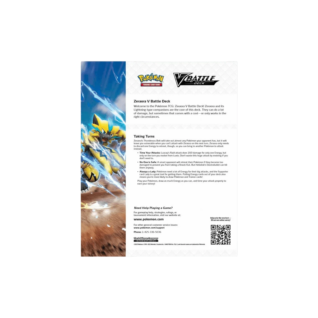 Pokemon TCG - Sword & Shield - Zeraora V Battle Deck