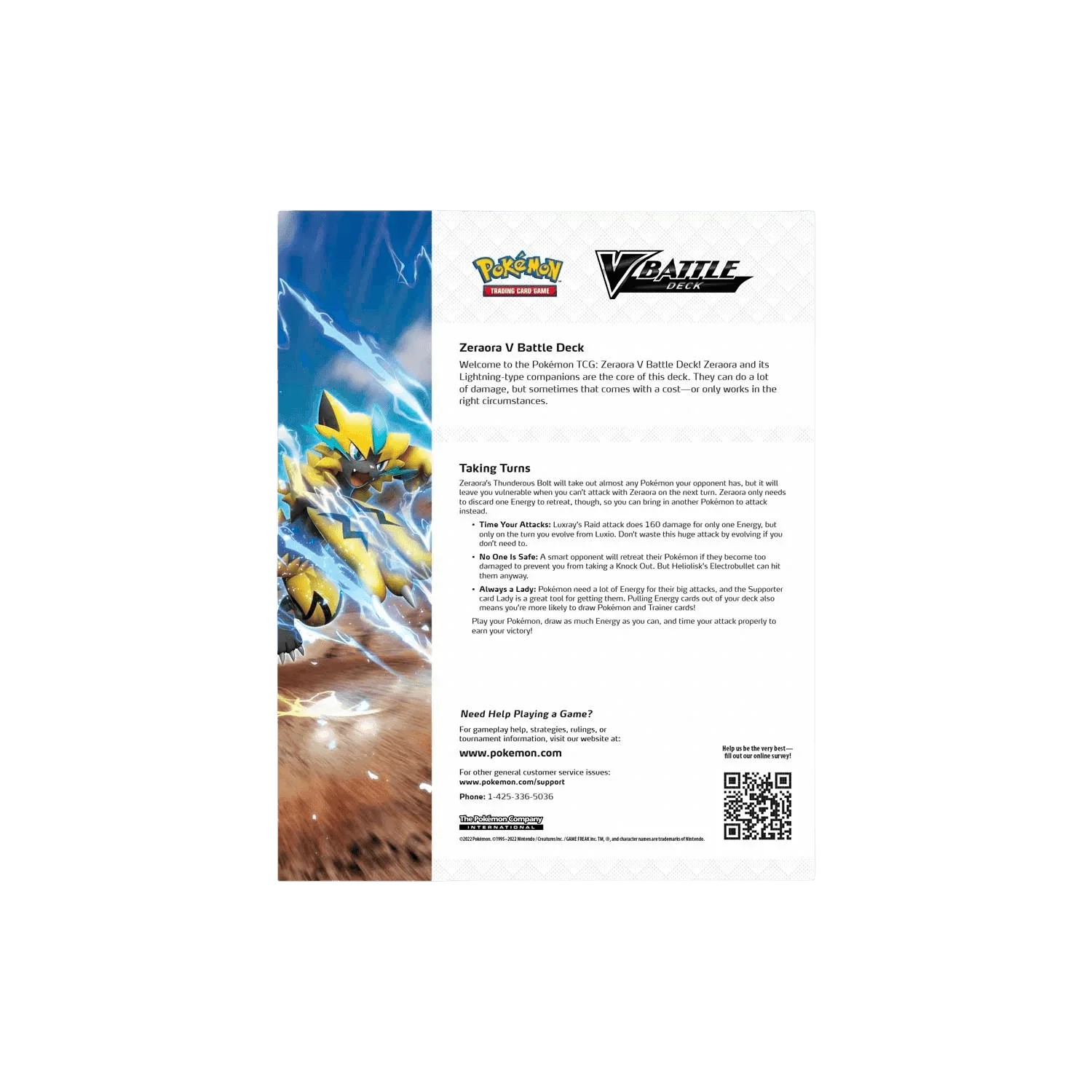 Pokemon TCG - Sword & Shield - Zeraora V Battle Deck