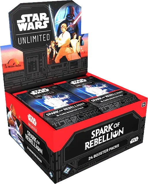 Star Wars: Unlimited - Spark of Rebellion - Display Case (6x Booster Boxes)