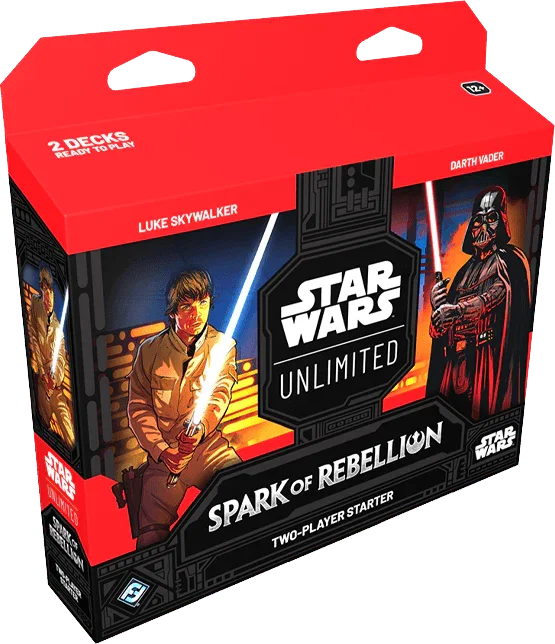 Star Wars: Unlimited - Spark of Rebellion - Two-Player Starter Set (Luke Vs Vader)
