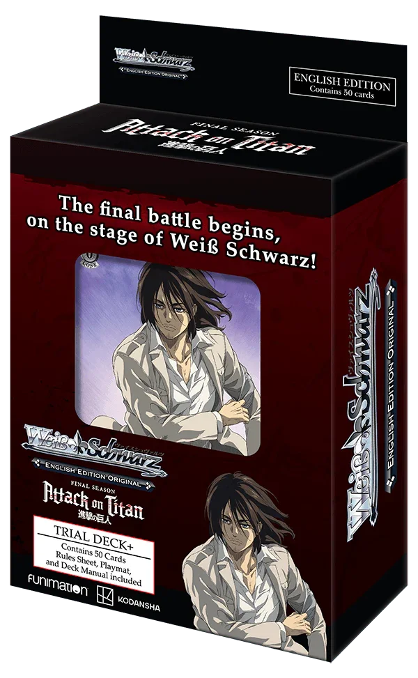 Weiss Schwarz - Attack On Titan: Final Season - Trial Deck+