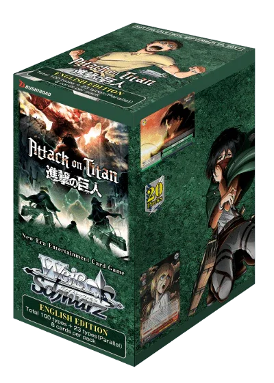 Weiss Schwarz - Attack on Titan Vol. 2 - Booster Box (20x Packs)
