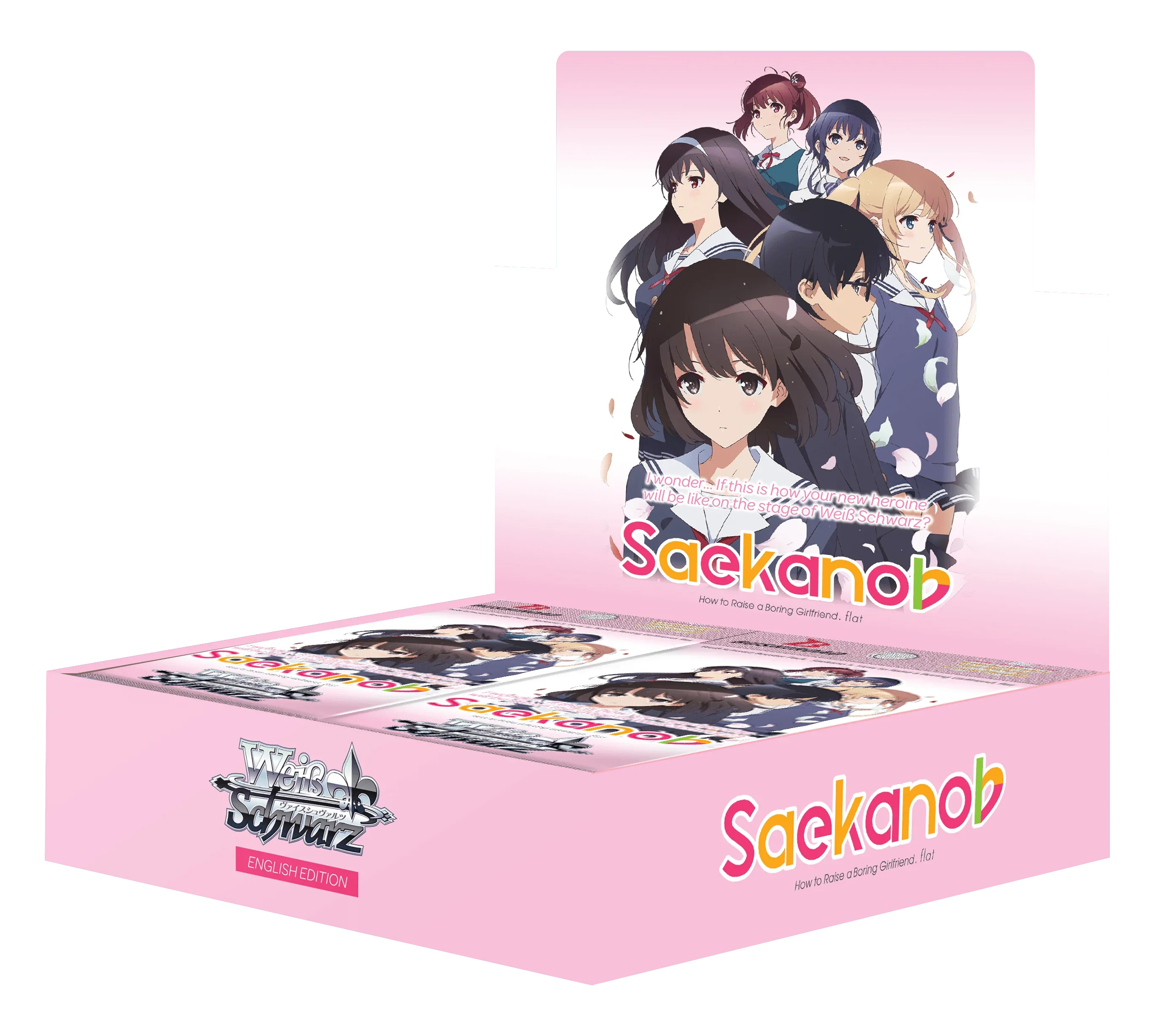 Weiss Schwarz - Saekano: How to Raise a Boring Girlfriend. flat - Booster Box (16x Packs)