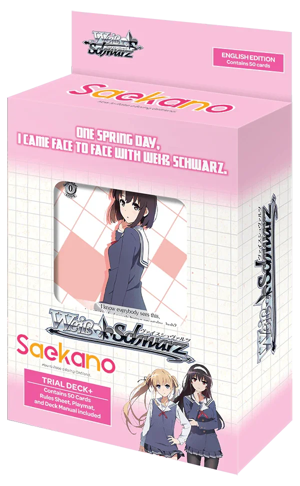 Weiss Schwarz - Saekano: How to Raise a Boring Girlfriend - Trial Deck+