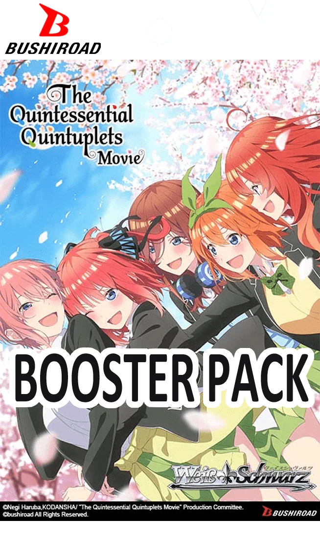 Weiss Schwarz - The Quintessential Quintuplets Movie - Booster Pack