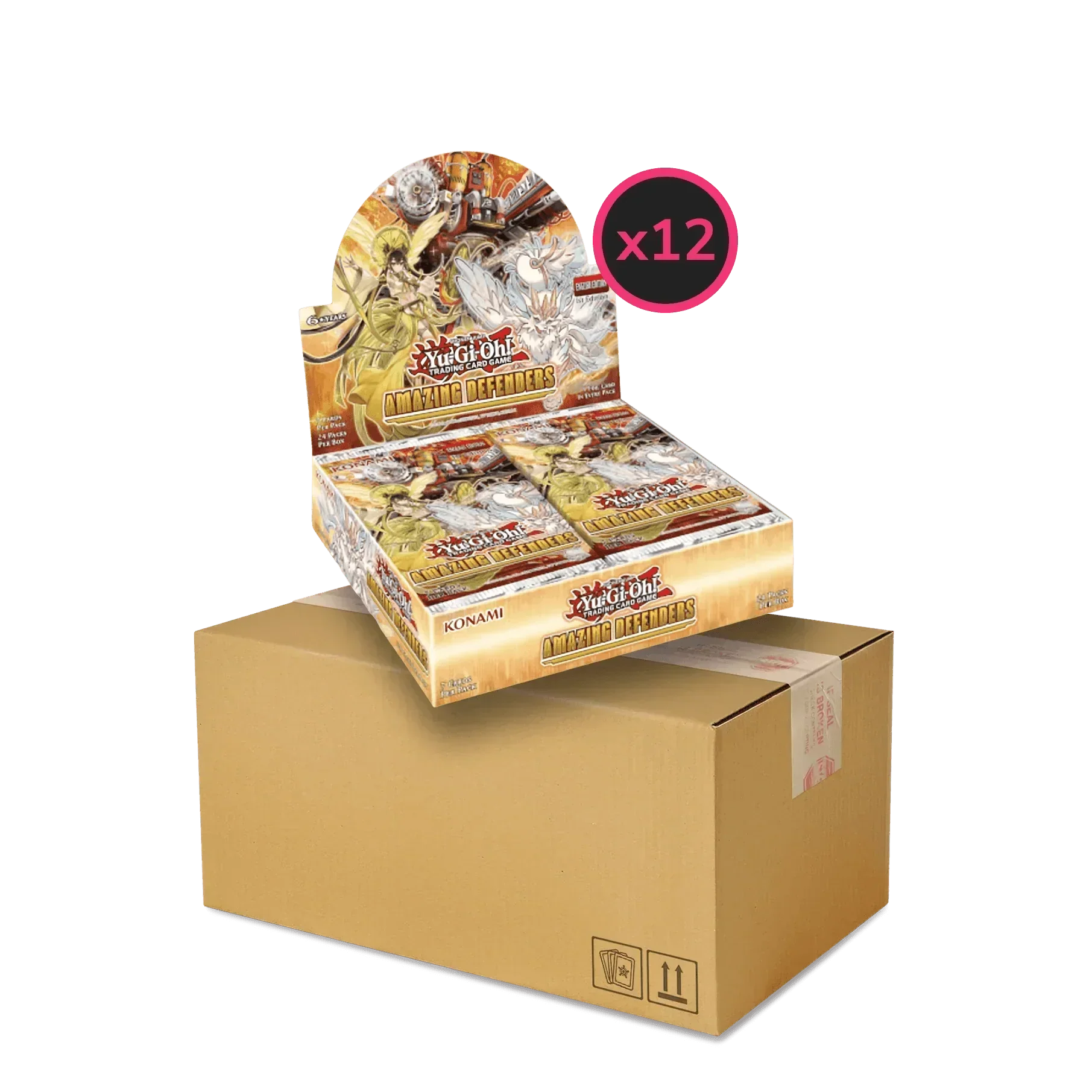 Yu-Gi-Oh! - Amazing Defenders - Display Case (12x Booster Boxes)