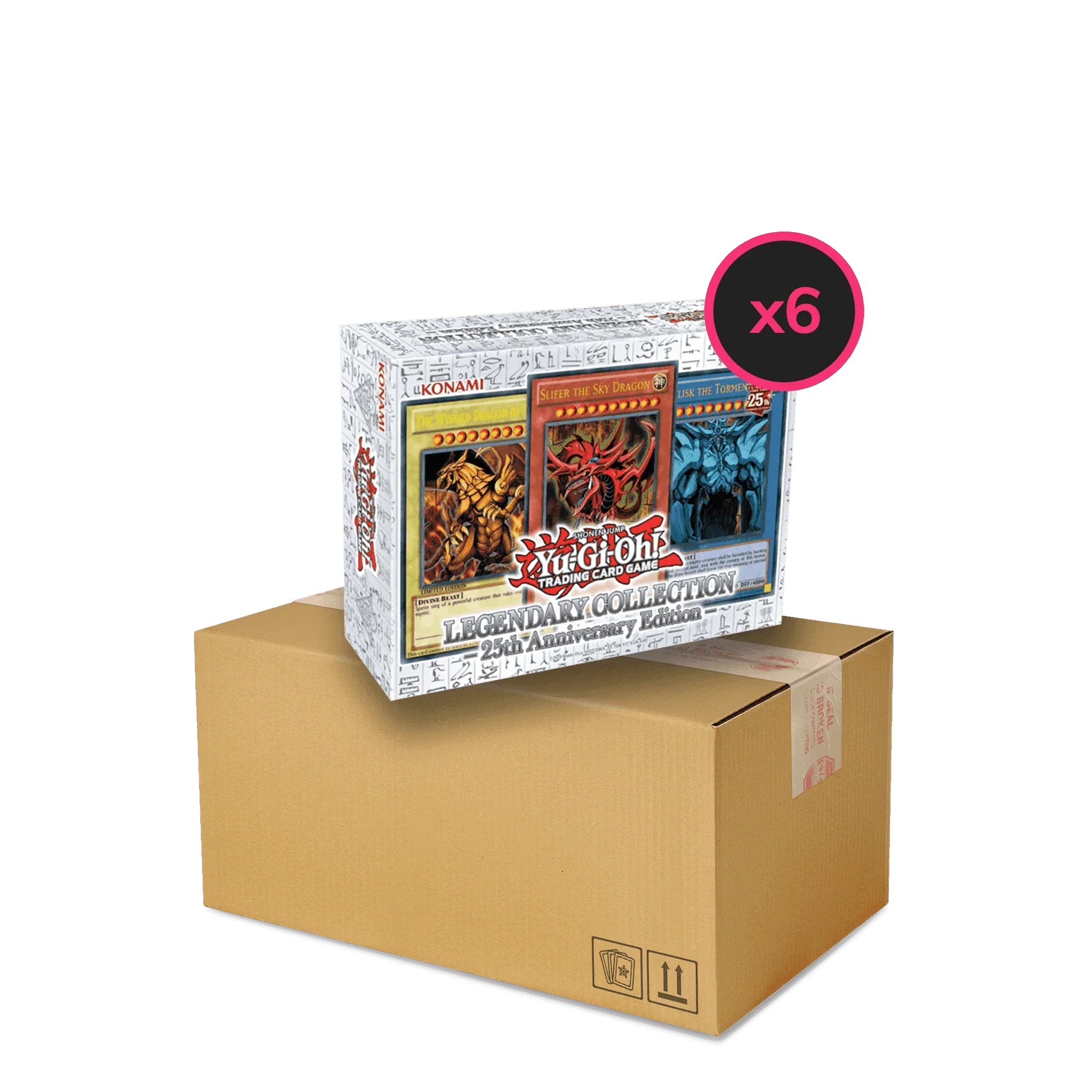 Yu-Gi-Oh! - Legendary Collection: 25th Anniversary Edition - Display Case (6x Collection Boxes)