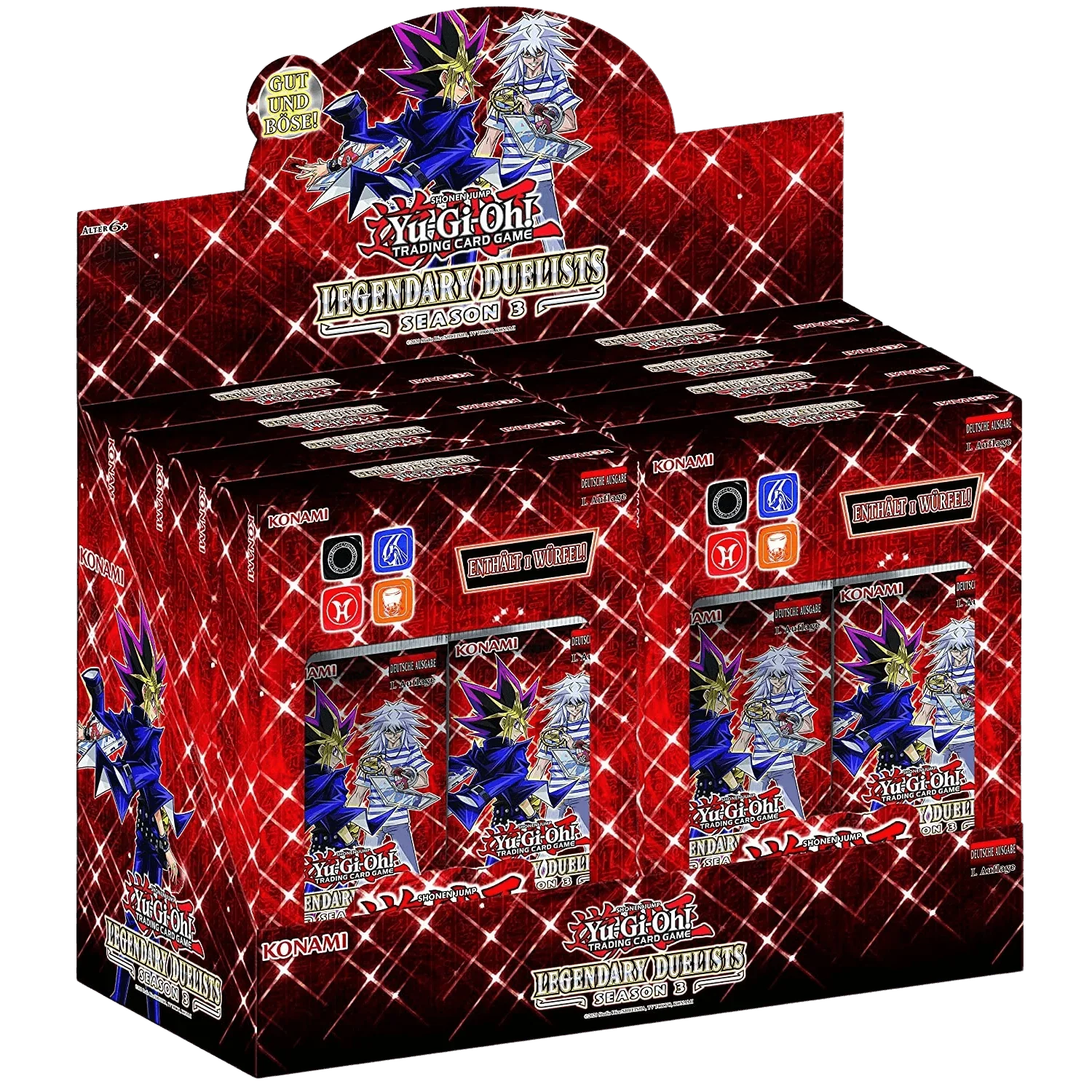 Yu-Gi-Oh! - Legendary Duelist: Season 3 - Display Case (8x Booster Boxes)