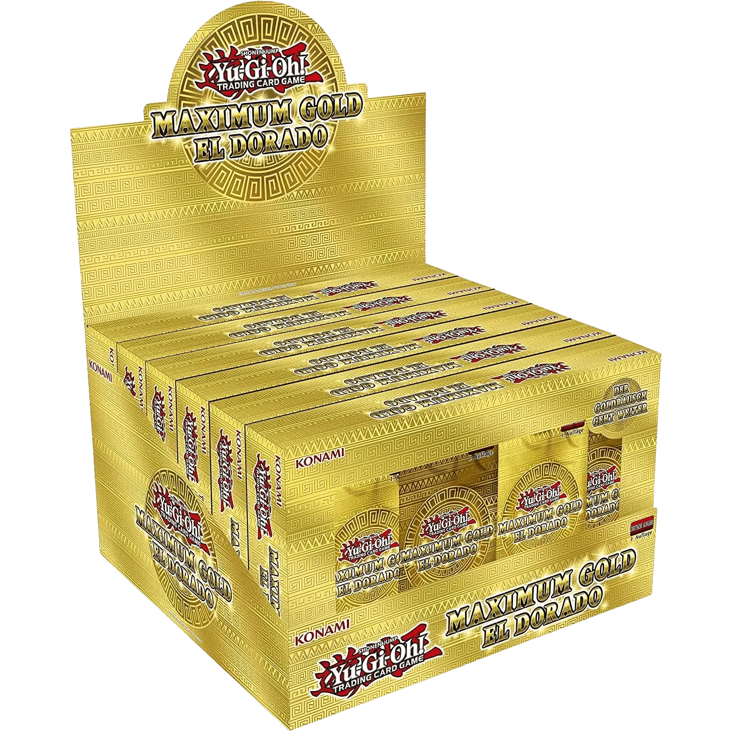 Yu-Gi-Oh! - Maximum Gold El Dorado - Display Case (6x Collection Boxes) (Unlimited Reprint)