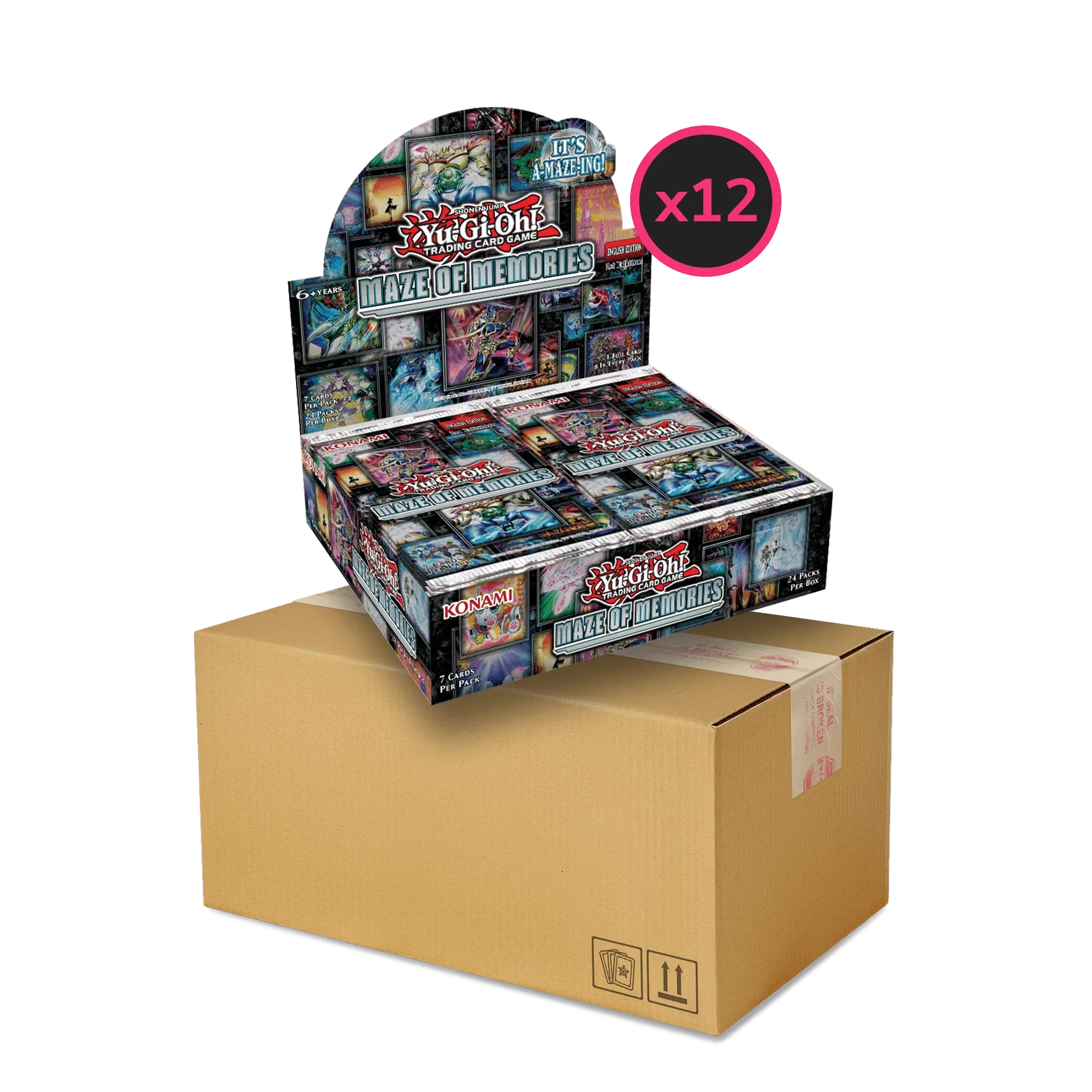 Yu-Gi-Oh! - Maze of Memories - Display Case (12x Booster Boxes)