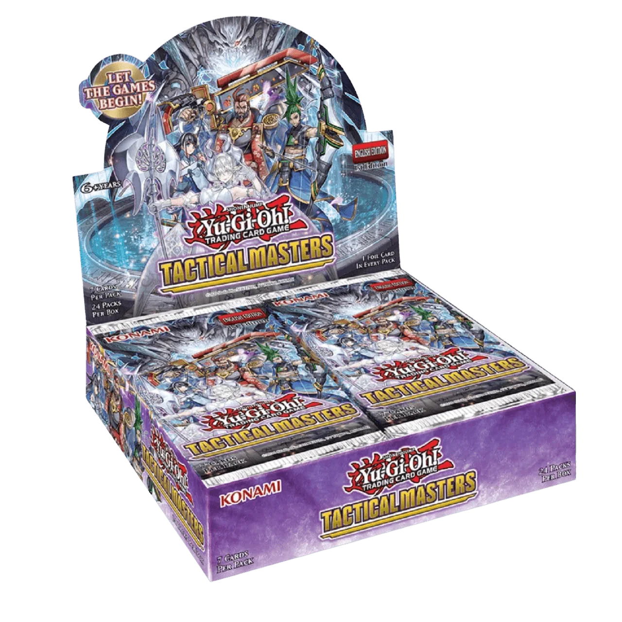 Yu-Gi-Oh! - Tactical Masters - Display Case (12x Booster Boxes)